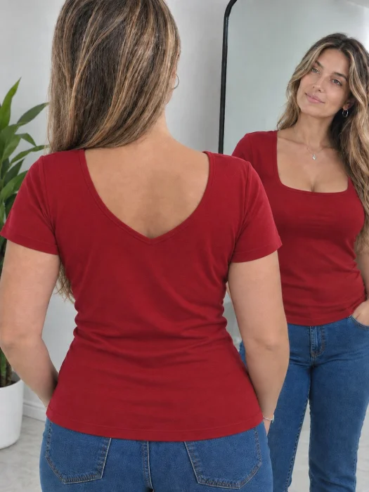 Remera 2en1 X Talles - Modal Viscosa