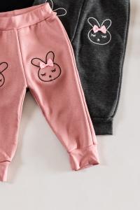 Pantalon Frizado con Piel Beba - Miniatura 3