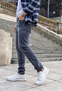 Pantalon Semi Chupin Gris - Miniatura 2