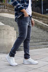 Pantalon Semi Chupin Gris - Miniatura 3