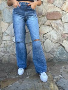 Jeans Rigido Arenado Roturas - Miniatura 4