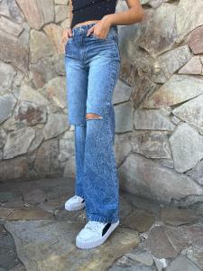 Jeans Rigido Arenado Roturas - Miniatura 5