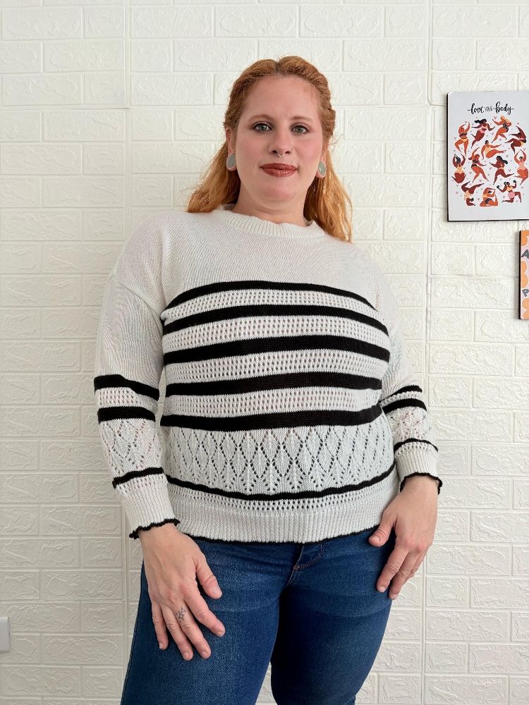 Sweater Rayado Frizz - Imagen 2