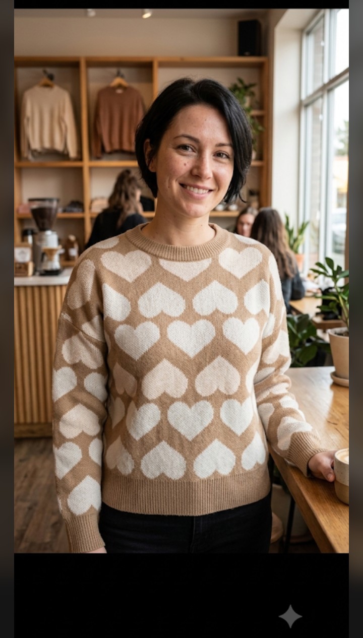 Sweater Corazón Frizz - Imagen 3