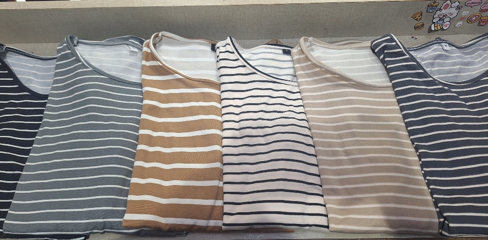 Camisetas Modal Rayado - Imagen 3