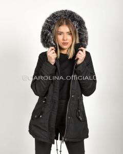 Parka Importada Mujer con Piel