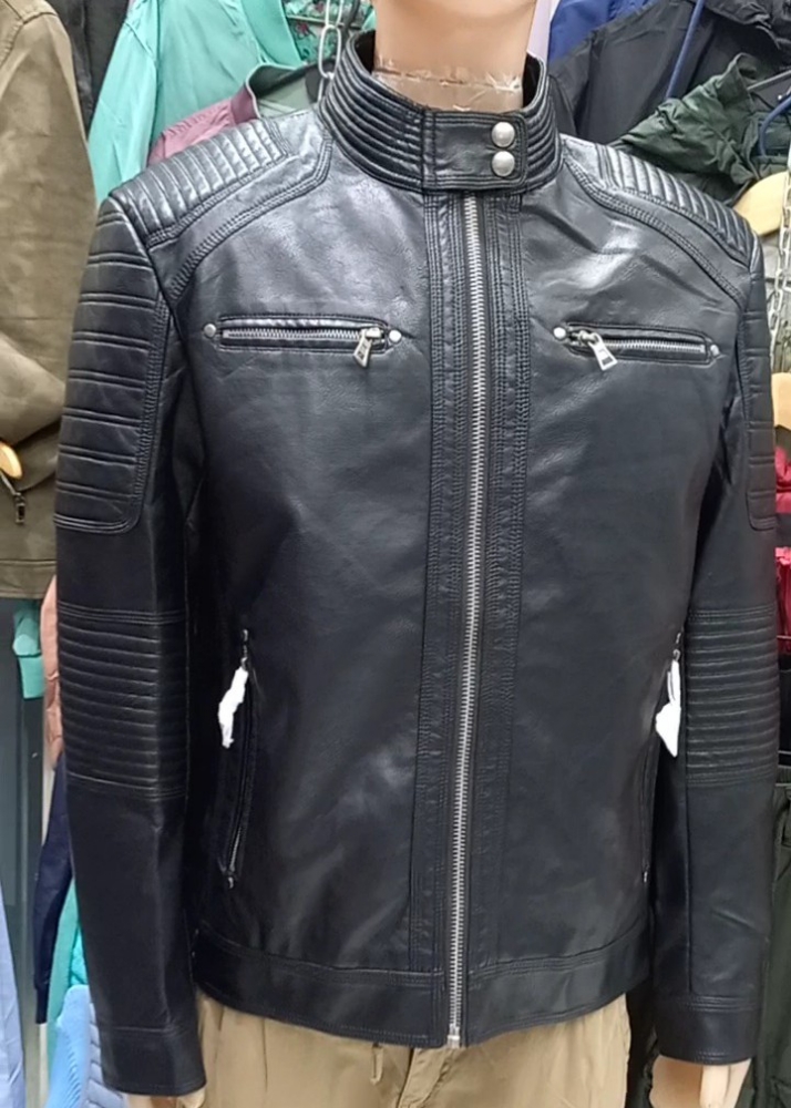 Campera Eco Cuero Hombre - Imagen 3