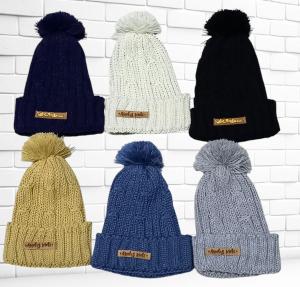 Gorros Tejidos de Lana de Bebé
