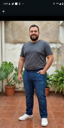 Pantalones Jeans Elastizado Especiales Hombre - Miniatura 2