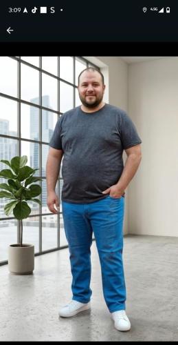 Pantalones Jeans Elastizado Especiales Hombre - Miniatura 4