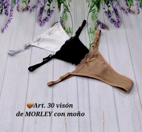 Colaless Regulables de Morley con Moño
