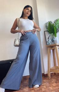 Maxi Palazzo Darlon Ribb