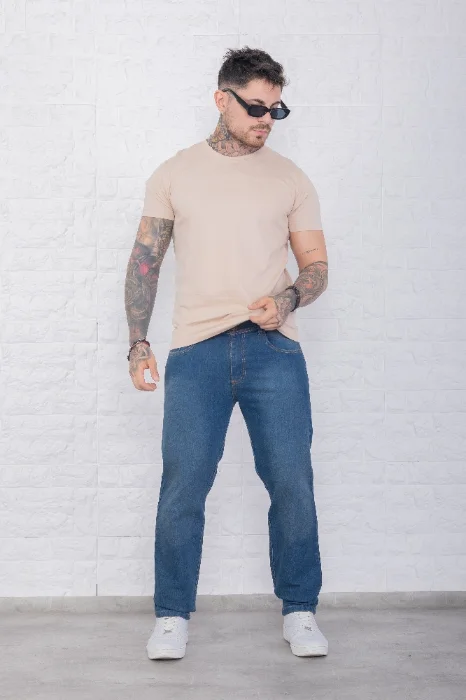 Jeans Recto Elastizado Oxido