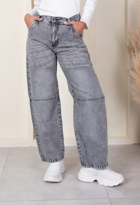 'art. 480-2' 36 al 44 - Baggy Gris Arenado + Recortes "trend"
