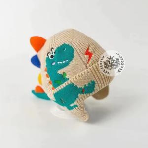Gorros Dino de Lana Importados de Niños Forrados con Plush - Miniatura 8