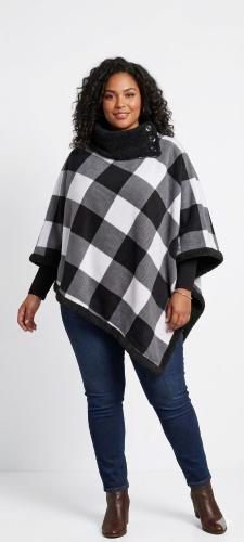 Ponchos Polar con Piel - Miniatura 4