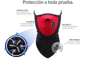 Cuellos Importados de Polar y Neopren con Sistema para Respirar - Miniatura 3