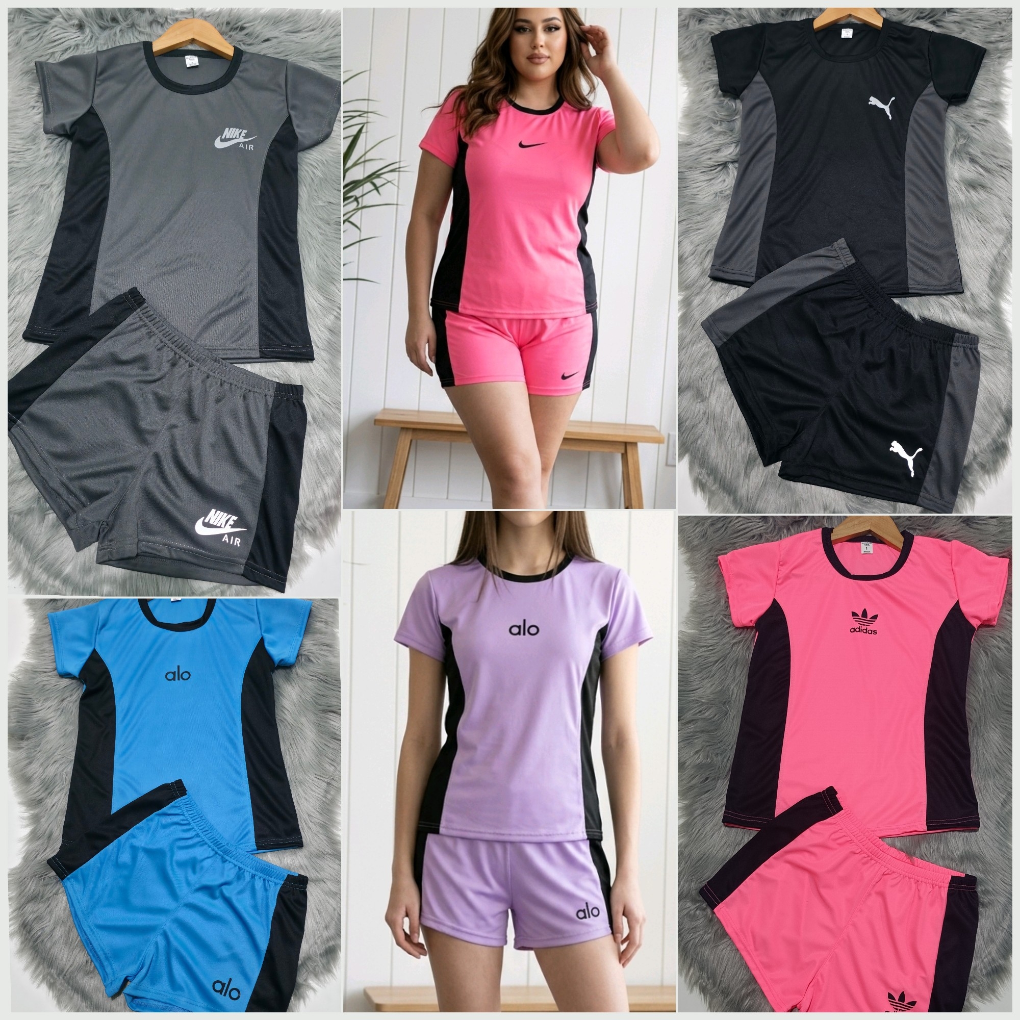 Conj. de Dama Set Remera/short - Imagen 2