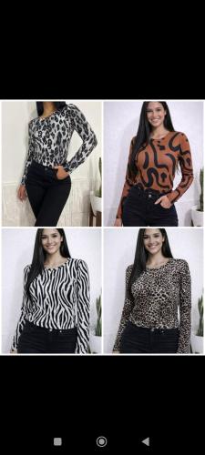 Basicas Estampadas de Dama