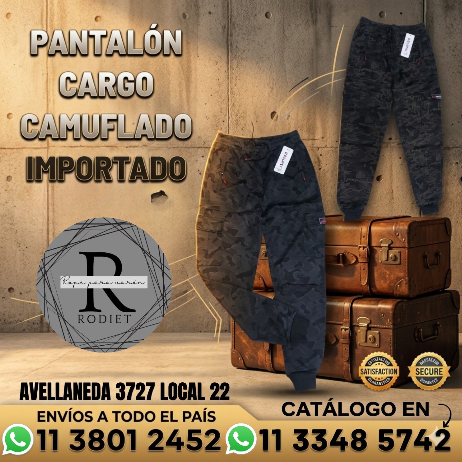 Babucha Camuflados Impor. - Imagen 3