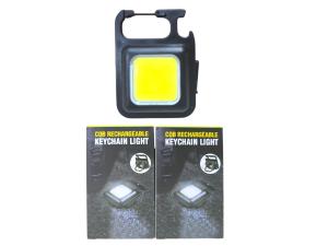 Linterna Mini Llavero Cob Potente Recargable (av24562)