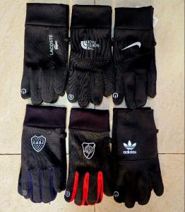 Guantes Deportivo Táctil con Piel