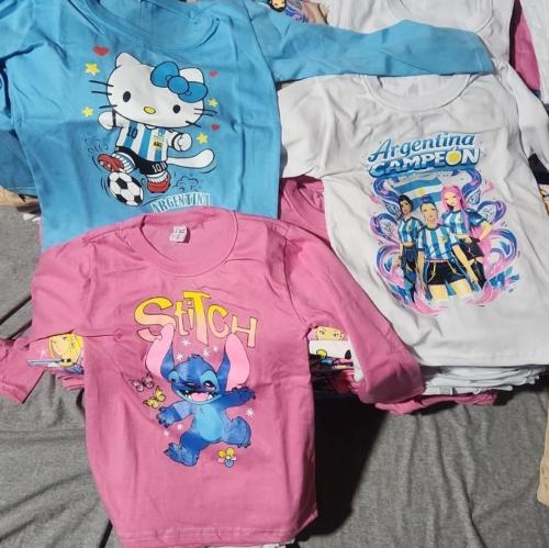 Camiseta Algodón de Nena
