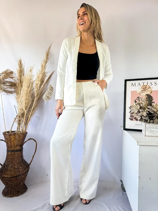 Pantalones Creepe Wide