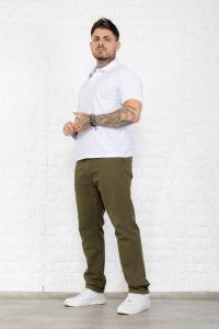 Pantalón de Hombre Corte Chino Gabardina Rigido - Miniatura 2