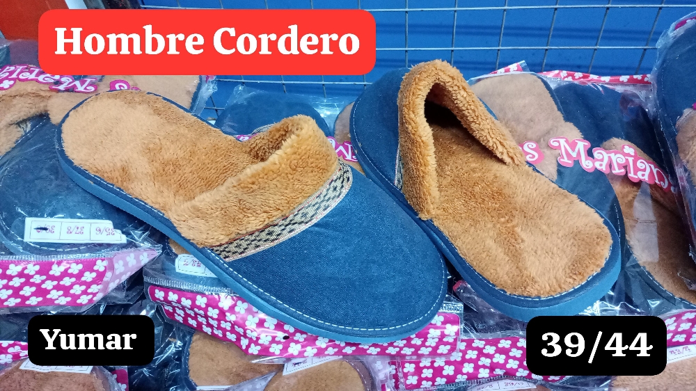 Pantufla C/cordero Hombre - Imagen 3