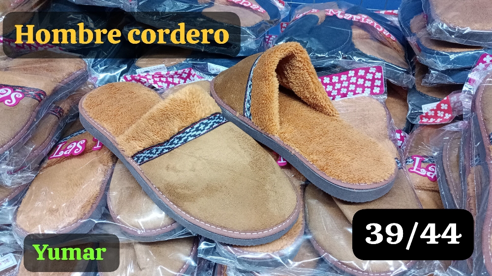 Pantufla C/cordero Hombre - Imagen 2