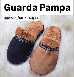 Pantufla C/cordero Hombre