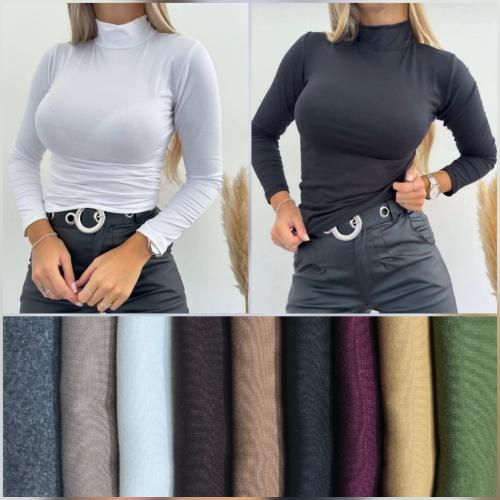 Media Polera de Modal Soft