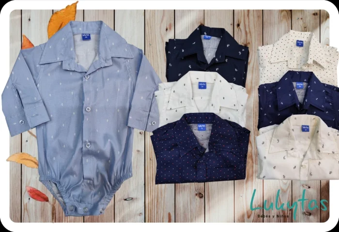 Boddy  Camisa Manga/larga  de Poplin Elastizado [bebé]