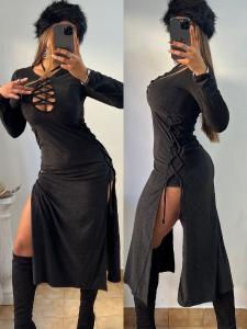 Maxi Vestido con Trenzas - Miniatura 6