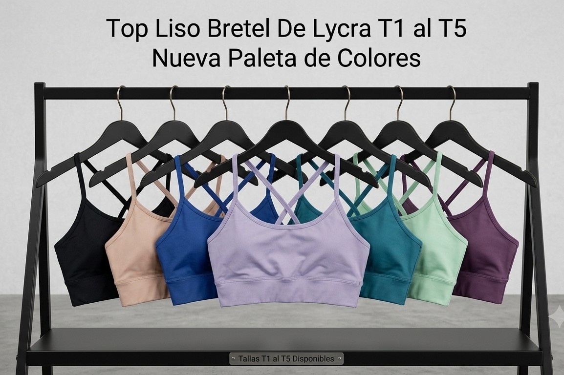 Top Liso  Bretel de Laycra - Imagen 2