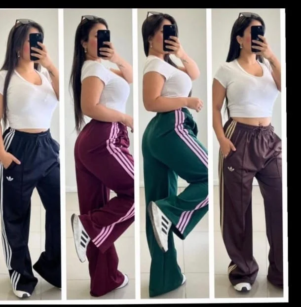 Pantalones Palzo Laycra sin Frisa de Dama - Imagen 2