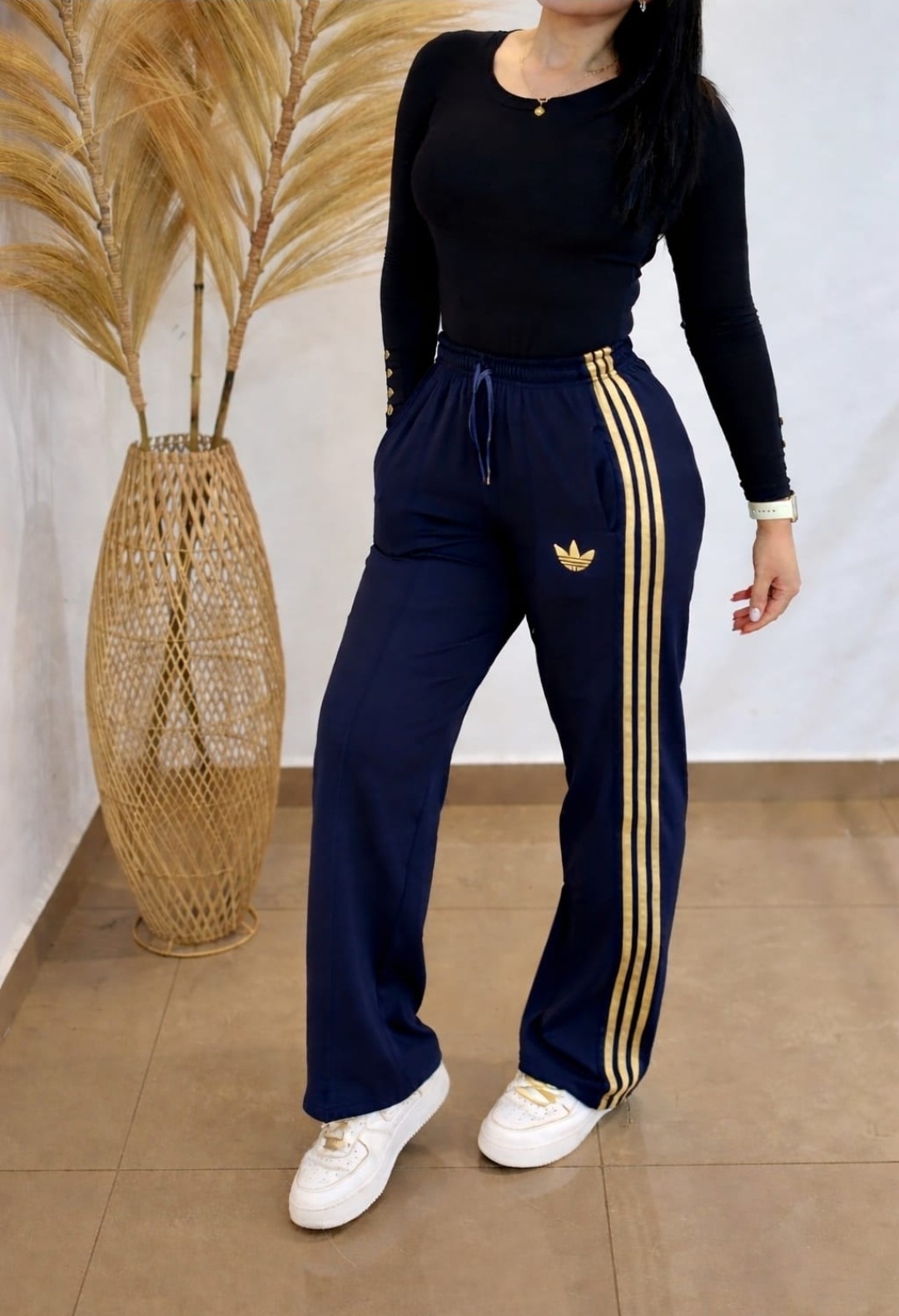 Pantalones Palzo Laycra sin  Frisa de Dama - Imagen 6