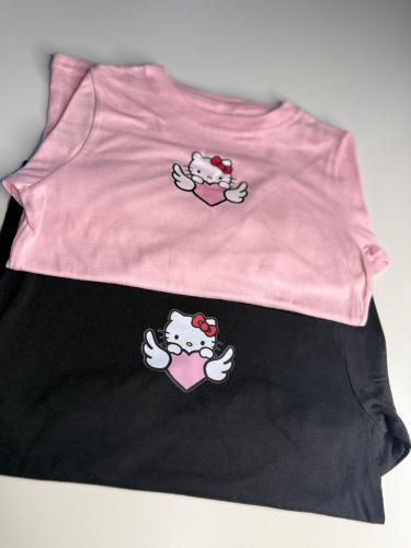 Camiseta Kitty Alitas