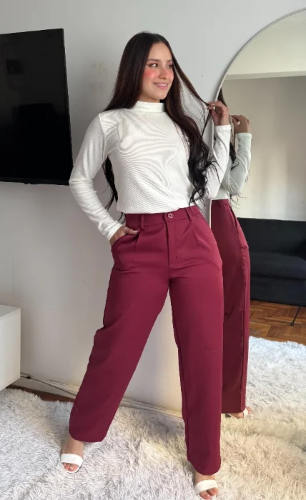 Pantalon Sastrero Recto