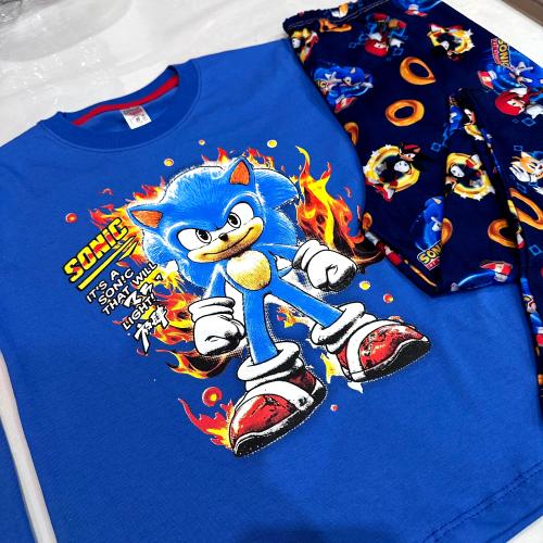 Pijama Sonic con Brillo en la Oscuridad - Miniatura 3