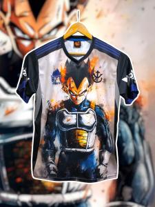 Camiseta Vegueta Blanco y Azul