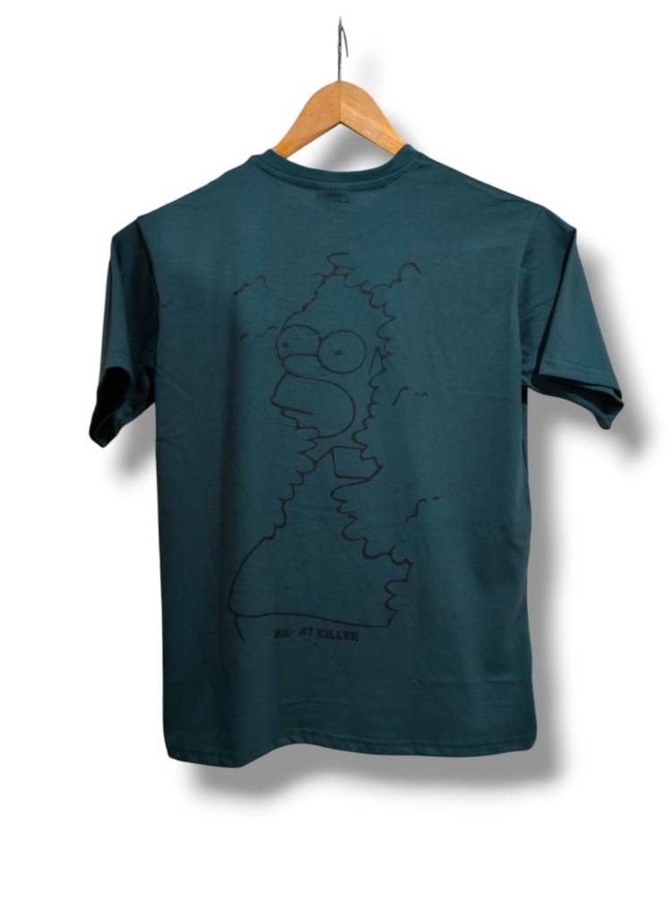Remeras Oversise Homero Arbusto - Imagen 2