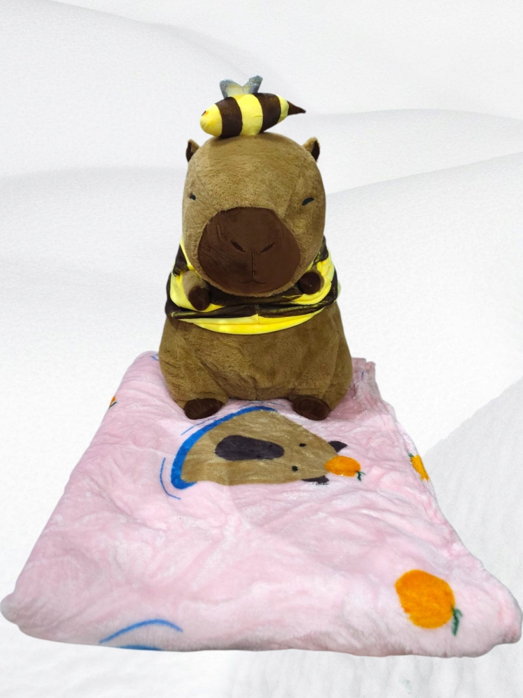 Capibara con Manta Estampada - Imagen 2