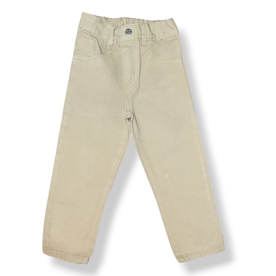 Art 3955 Pantalon Bb Unisex Gabardina Rigida Recto Ancho - 3955%20camel.jpg