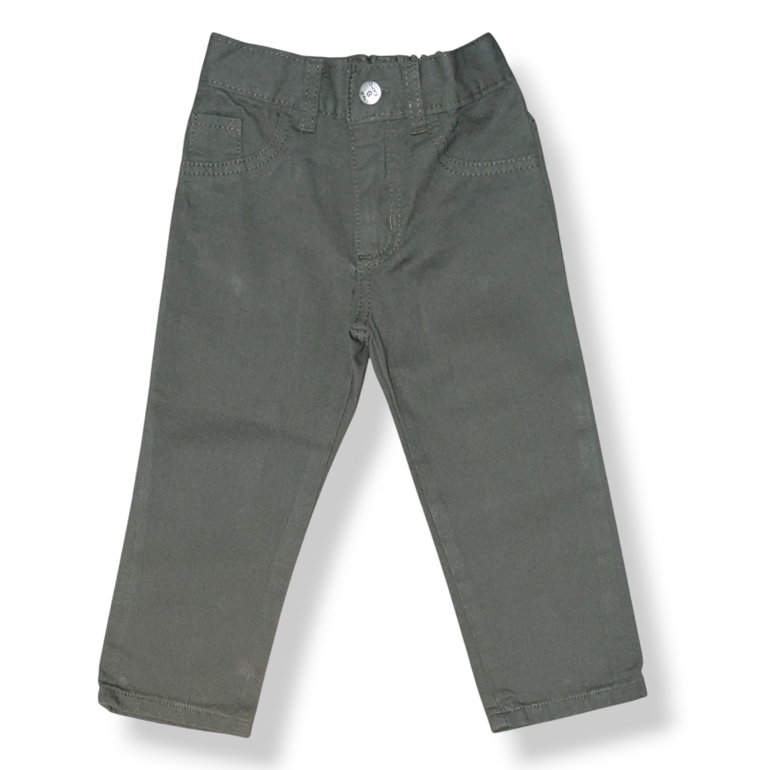 Art 3955 Pantalon Bb Unisex Gabardina Rigida Recto Ancho - 3955%20verde.jpg