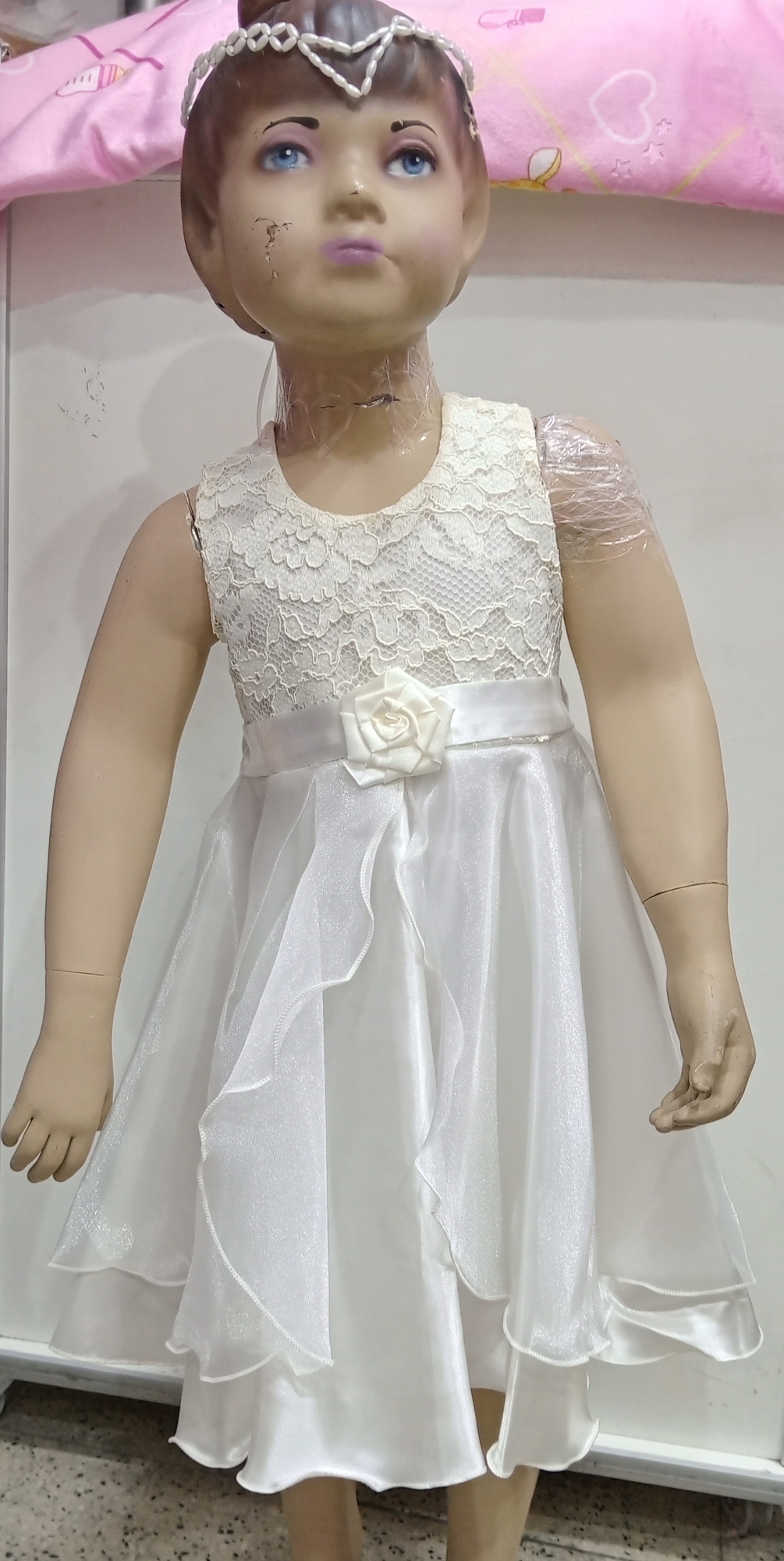 Vestido para 2 y 3 Años  Princesa  Blanco - Imagen 2