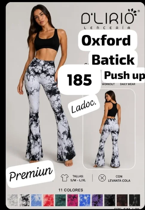 Calzas Push Up Oxford