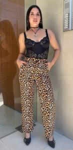Palazo Sastrero Animal Print