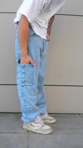 Nuevo Ingreso Baggui Jeans Arenado Celeste - Miniatura 2